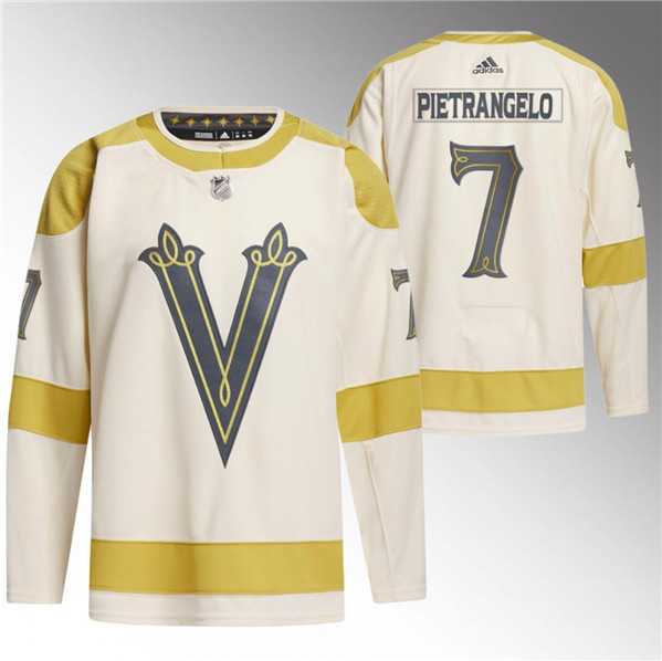 Men's Vegas Golden Knights #7 Alex Pietrangelo Cream 2024 Winter Classic Breakaway Stitched Jersey Dzhi,We sell and wholesale Men's Vegas Golden Knights #7 Alex Pietrangelo Cream 2024 Winter Classic Breakaway Stitched Jersey Dzhi on line form chian!